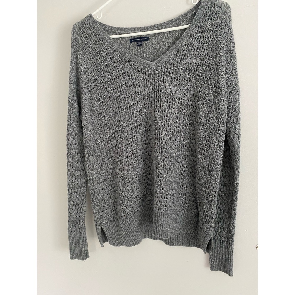 Oversized knitted sweater